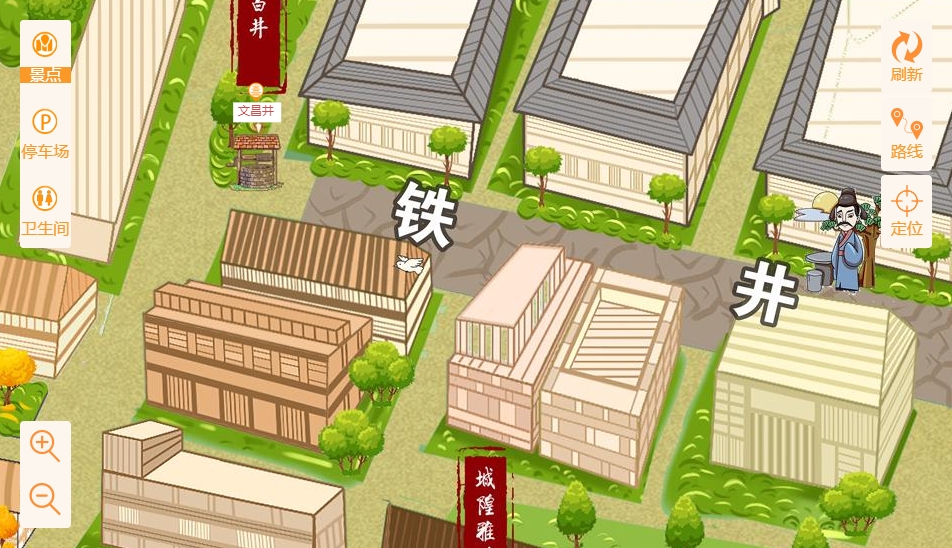 临夏智慧景区：手绘地图与语音导览的完美融合