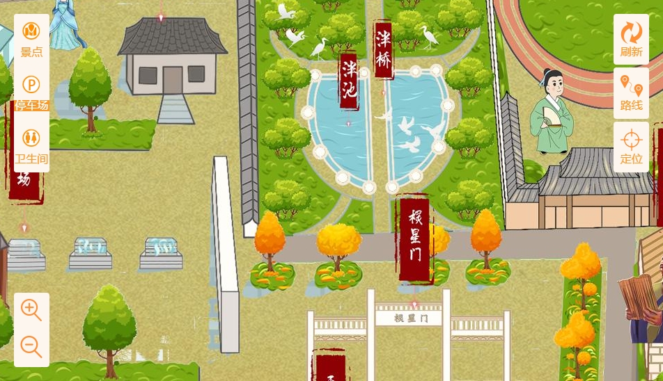 临夏手绘地图景区语音讲解导览系统：智慧景区建设的基石